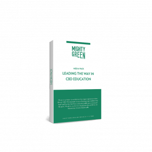 3D Mock up of how Mighty Green's media pack could look as a book